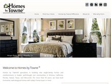 Tablet Screenshot of homesbytowne.com